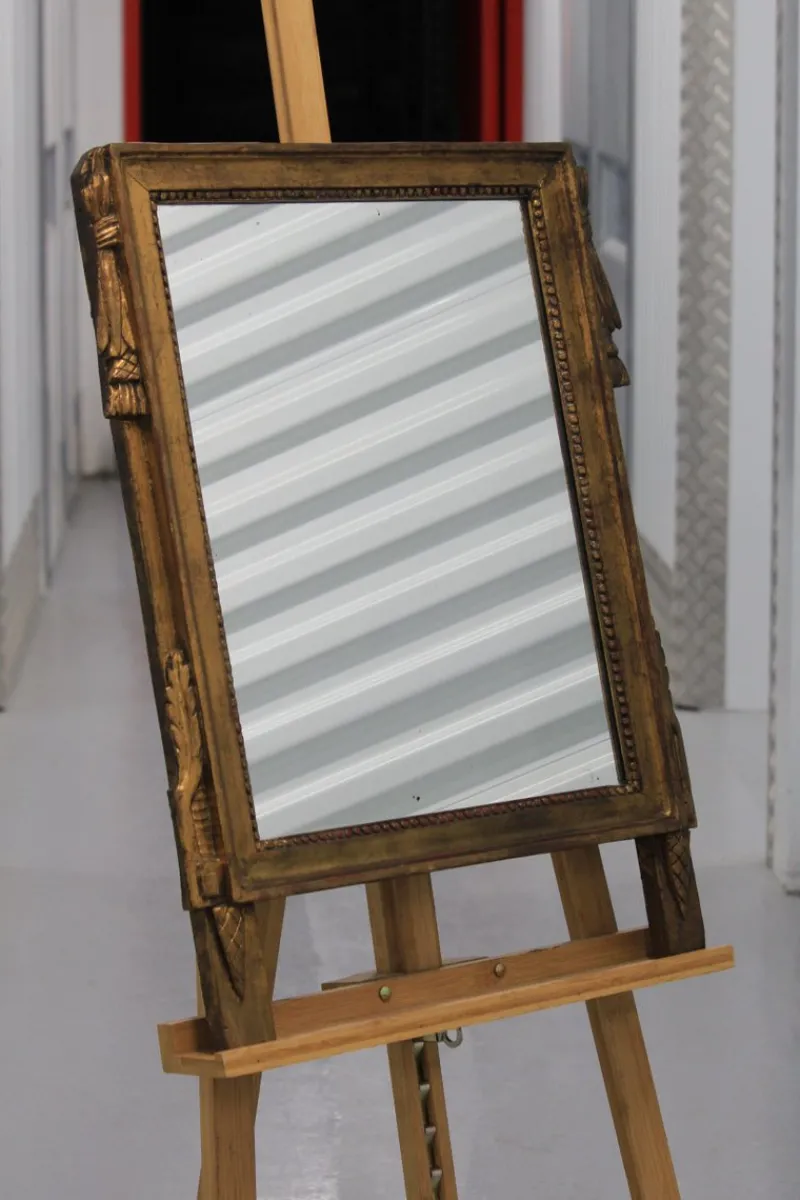 Pamono Antique Gold Frame Mirror, 1890s> Mirrors