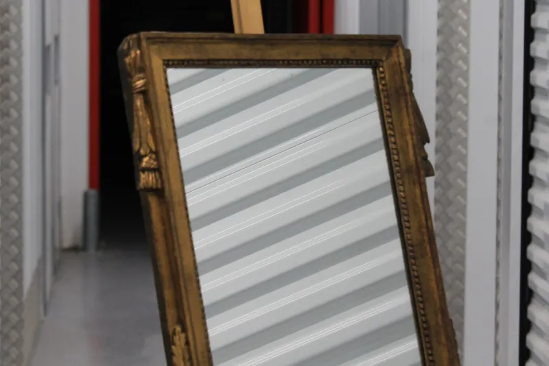Pamono Antique Gold Frame Mirror, 1890s> Mirrors