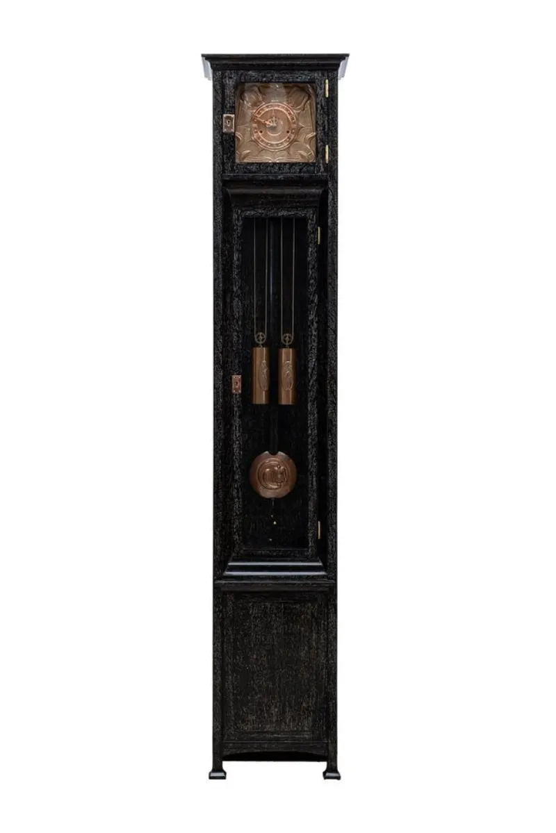 Pamono Antique Grandfather Clock by Michael Niedermoser, 1900> Clocks
