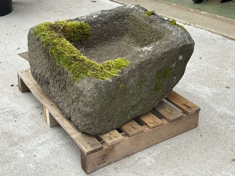 Pamono Antique Granite Trough> Garden Accessories