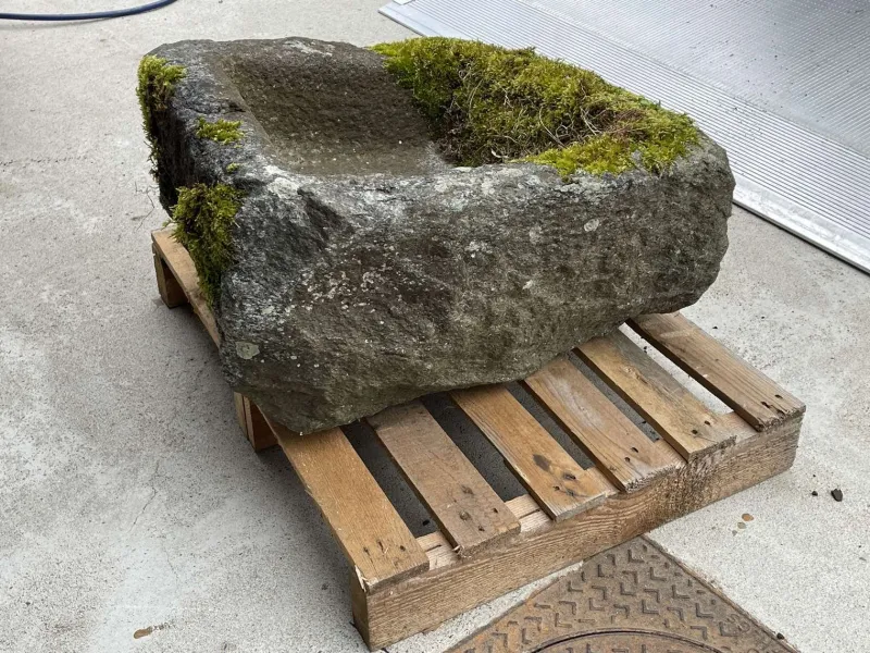 Pamono Antique Granite Trough> Garden Accessories