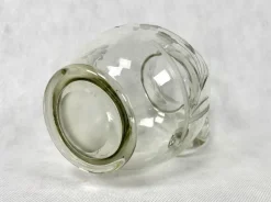 Clearance Pamono Antique Graved Crystal Water Pitcher, 1900s
