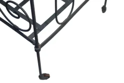 Pamono Antique Gray Wrought Iron Children's Bed, 1890s><noscript><img width=
