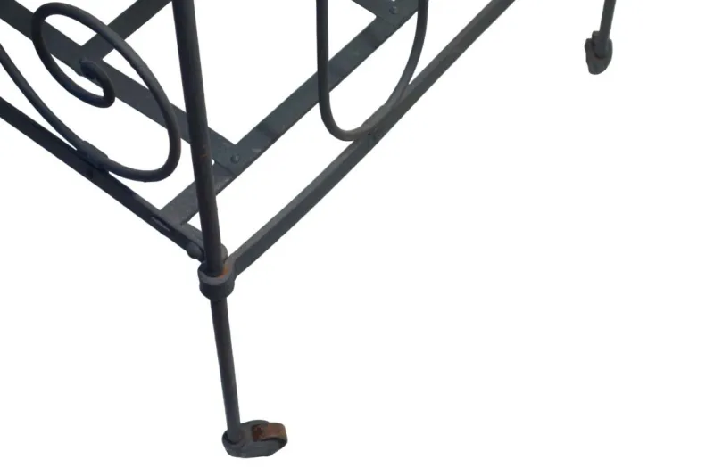 Pamono Antique Gray Wrought Iron Children's Bed, 1890s> Children's Chairs