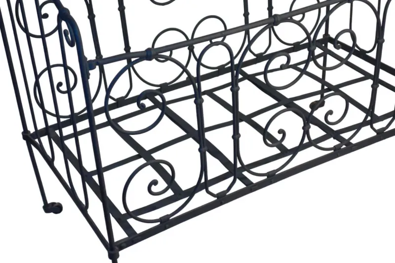 Pamono Antique Gray Wrought Iron Children's Bed, 1890s> Children's Chairs