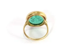 Best Pamono Antique Green Intaglio Ring