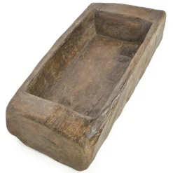 Pamono Antique Hand-Carved Solid Wood Trough> Planters And Jardiniere