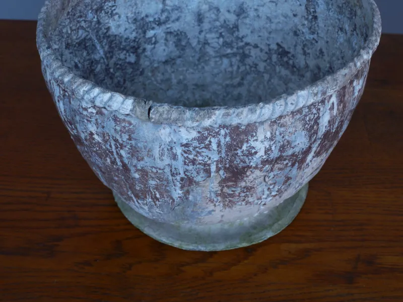 Pamono Antique Handmade Lead Planter> Planters And Jardiniere