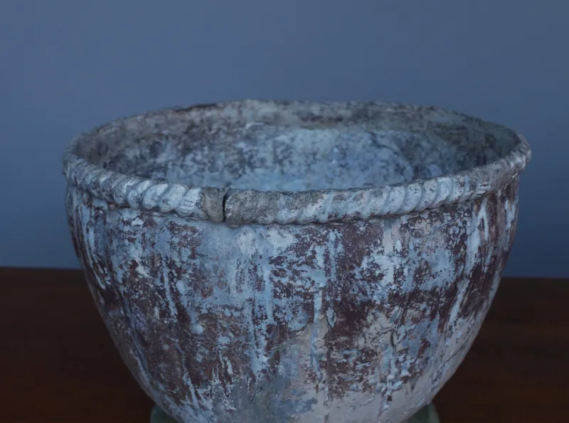 Pamono Antique Handmade Lead Planter> Planters And Jardiniere