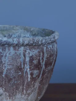 Pamono Antique Handmade Lead Planter><noscript><img width=
