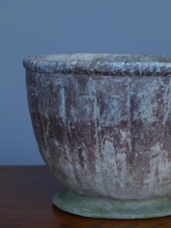 Pamono Antique Handmade Lead Planter><noscript><img width=