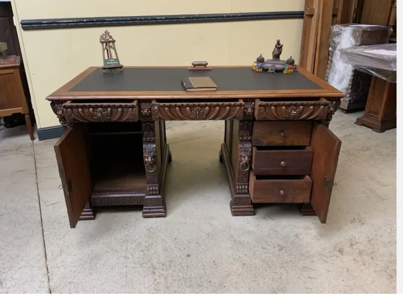 Sale Pamono Antique Impressive Wilhelminian Style Desk