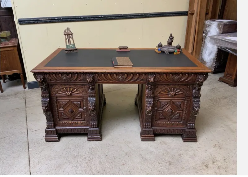 Sale Pamono Antique Impressive Wilhelminian Style Desk