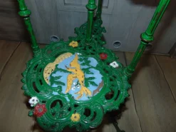 Pamono Antique Industrial German Brass Garden Table><noscript><img width=