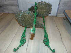 Pamono Antique Industrial German Brass Garden Table><noscript><img width=