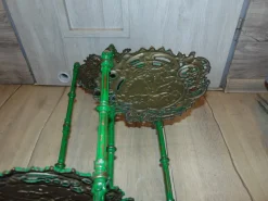 Pamono Antique Industrial German Brass Garden Table><noscript><img width=