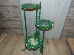 Pamono Antique Industrial German Brass Garden Table><noscript><img width=