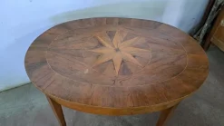 Outlet Pamono Antique Inlaid Table, 1890s