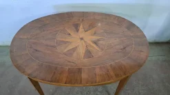 Outlet Pamono Antique Inlaid Table, 1890s