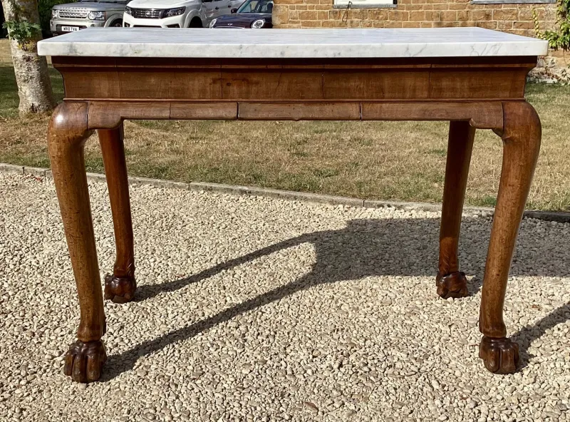 New Pamono Antique Irish Console Table, 1740