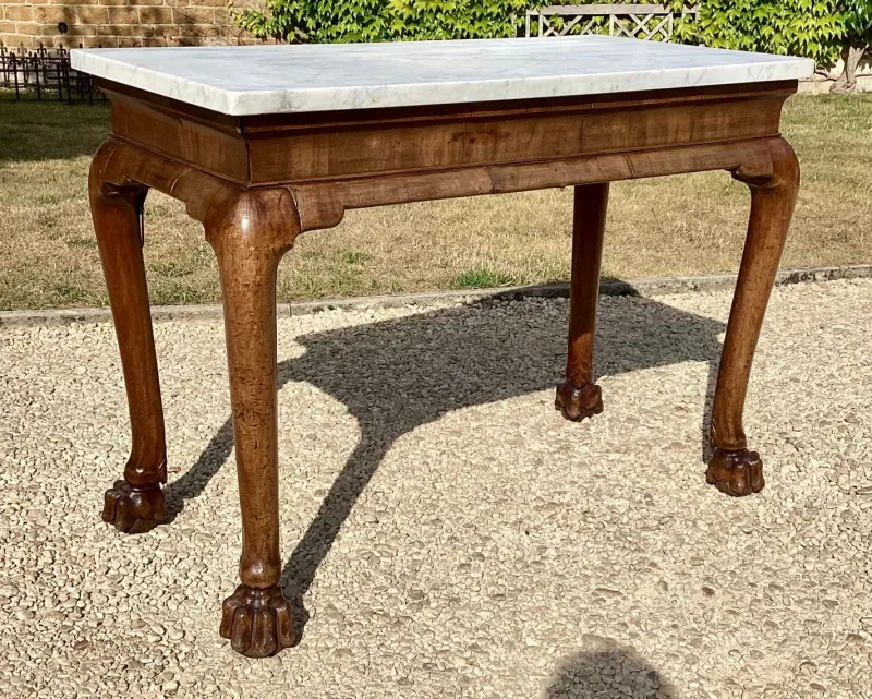 New Pamono Antique Irish Console Table, 1740
