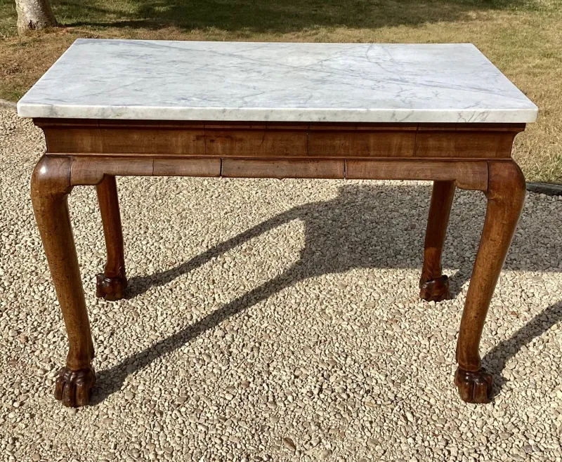 New Pamono Antique Irish Console Table, 1740