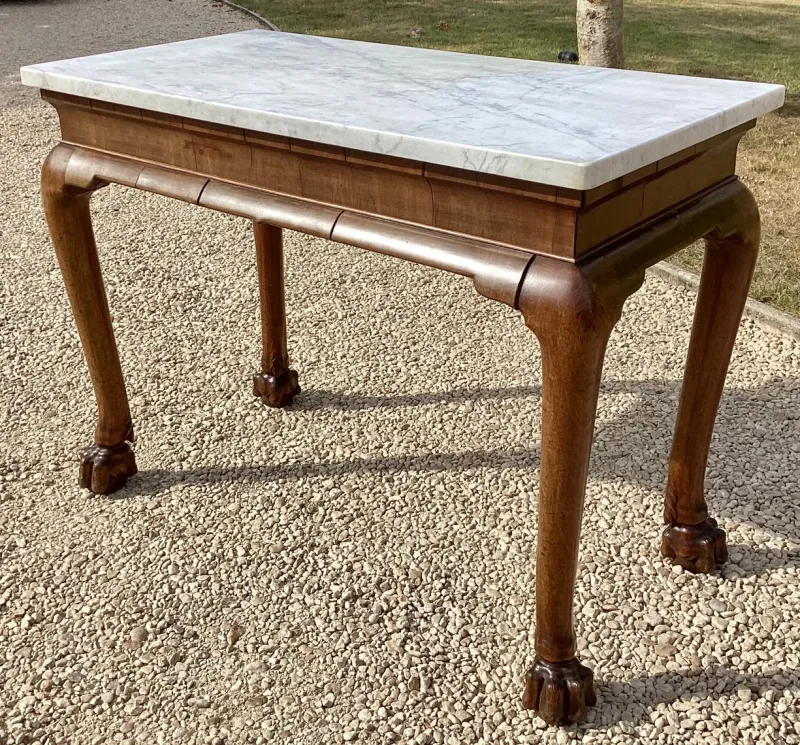 New Pamono Antique Irish Console Table, 1740