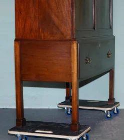 Sale Pamono Antique Irish Georgian Style Hardwood Wardrobe from Millar & Beatty