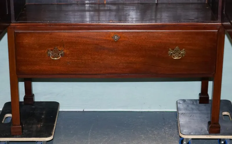 Sale Pamono Antique Irish Georgian Style Hardwood Wardrobe from Millar & Beatty