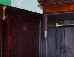Sale Pamono Antique Irish Georgian Style Hardwood Wardrobe from Millar & Beatty