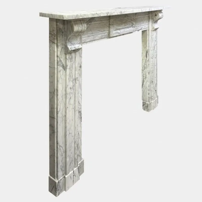 Discount Pamono Antique Irish Regency Period Marble Fireplace Mantel, 1820