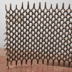 Pamono Antique Iron Grate or Grille><noscript><img width=