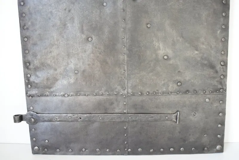 New Pamono Antique Iron Plate Door, 1800s