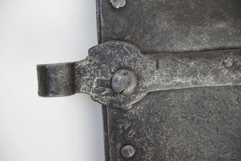 New Pamono Antique Iron Plate Door, 1800s