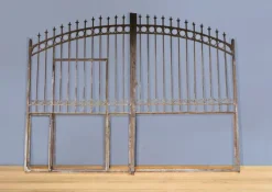 Hot Pamono Antique Iron Property Gate