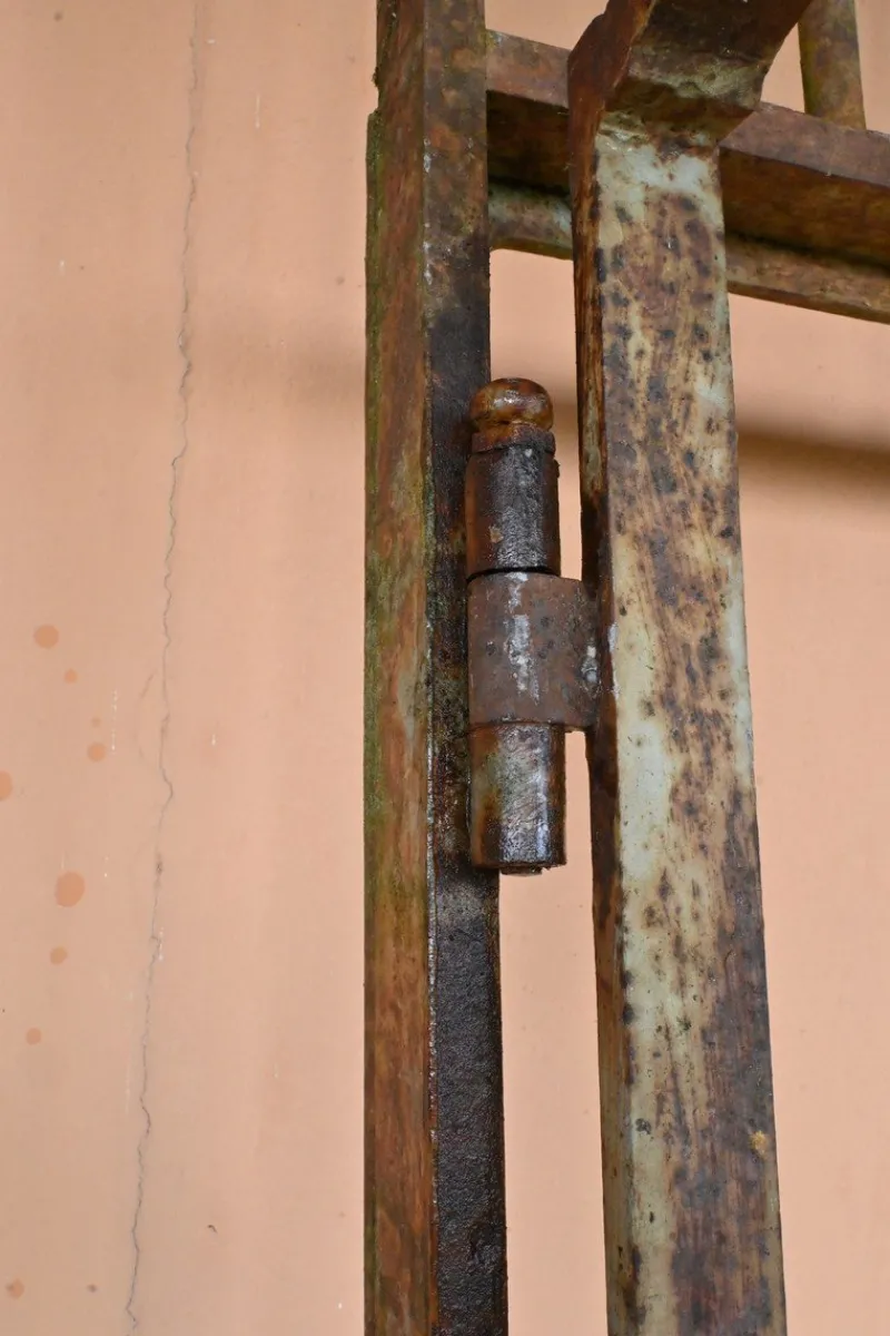 Hot Pamono Antique Iron Property Gate