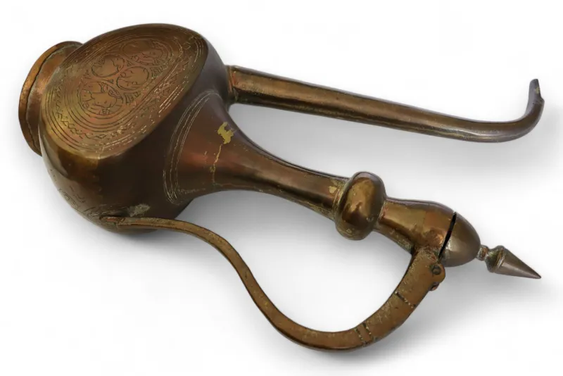 Pamono Antique Islamic Ewer in Copper, 1950s