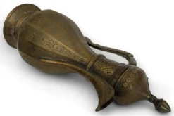 New Pamono Antique Islamic Teapot in Brass Bukhara, 1900s