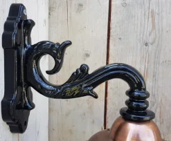Discount Pamono Antique Italian Black Copper Wall Lantern
