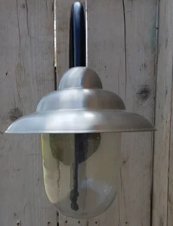 Sale Pamono Antique Italian Black Pewter Outdoor Wall Lamp