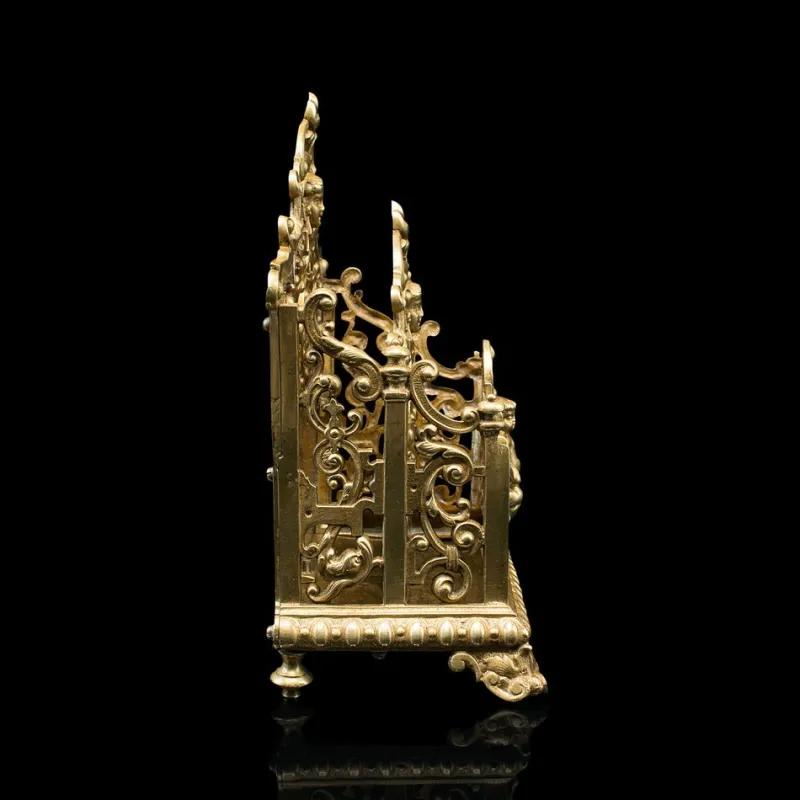 Pamono Antique Italian Ornate Letter Rack, 1890s