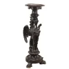 Pamono Antique Italian Vase Holder in Walnut> Pedestals And Columns
