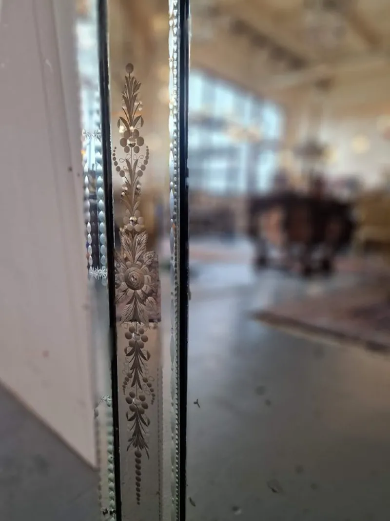 Pamono Antique Italian Venetian Mirror, 1890s> Mirrors