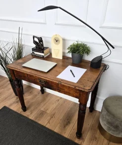 Pamono Antique Italian Walnut Desk, 1890s