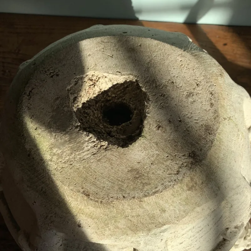 Hot Pamono Antique Ivory Stone Planter