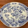 Best Pamono Antique Japanese Blue and White Imari Dish, 1900s