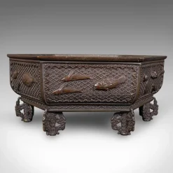 Pamono Antique Japanese Bronze Bonsai Jardiniere, 1850><noscript><img width=