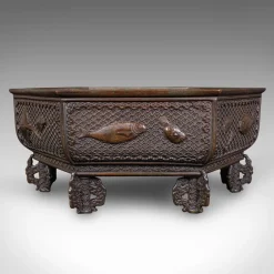 Pamono Antique Japanese Bronze Bonsai Jardiniere, 1850><noscript><img width=