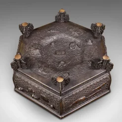 Pamono Antique Japanese Bronze Bonsai Jardiniere, 1850><noscript><img width=