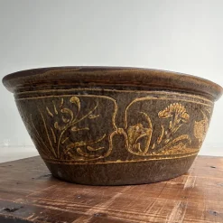 Clearance Pamono Antique Japanese Ceramic Water Pot, 1910s